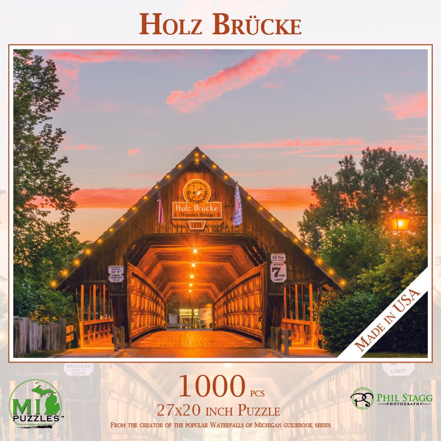 Holz Brucke 1000 pc Puzzle