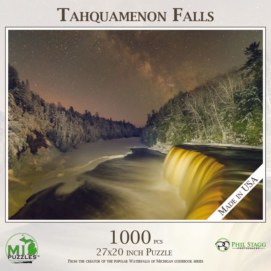 Tahquamenon Falls (Winter Night) 1000 pc Puzzle