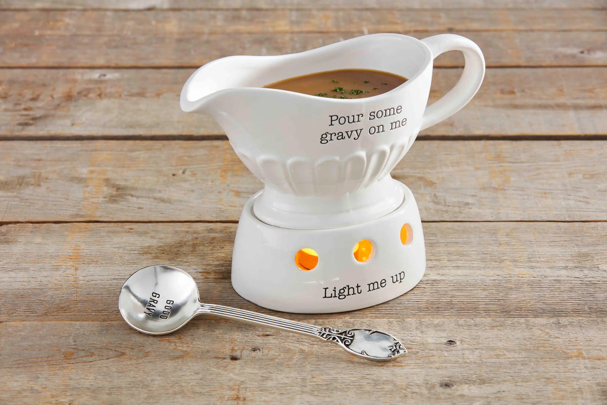 Gravy Boat w/ Warming Stand