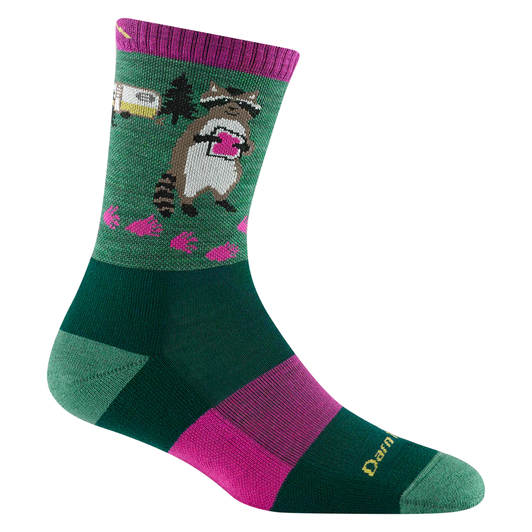 Women&#39;s Critter Club Micro Crew Cushion Lightweight Hiking Socks