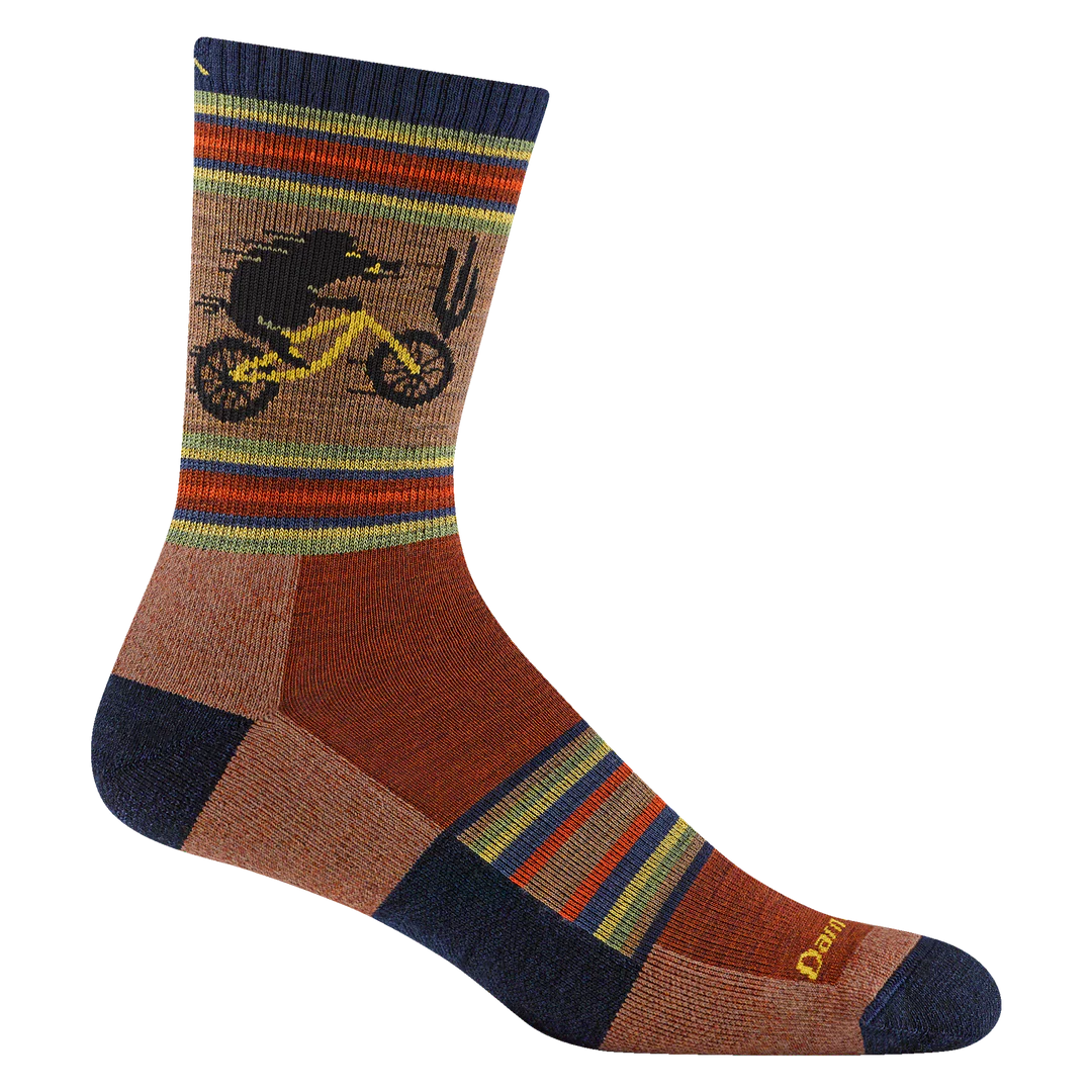 Men&#39;s Willoughby Micro Crew Cushion Lightweight Hiking Socks