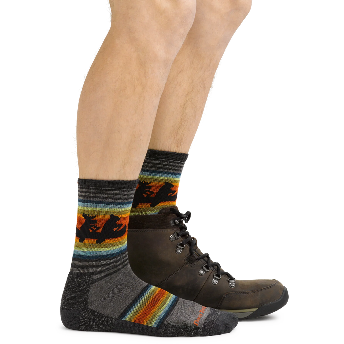 Men&#39;s Willoughby Micro Crew Cushion Lightweight Hiking Socks