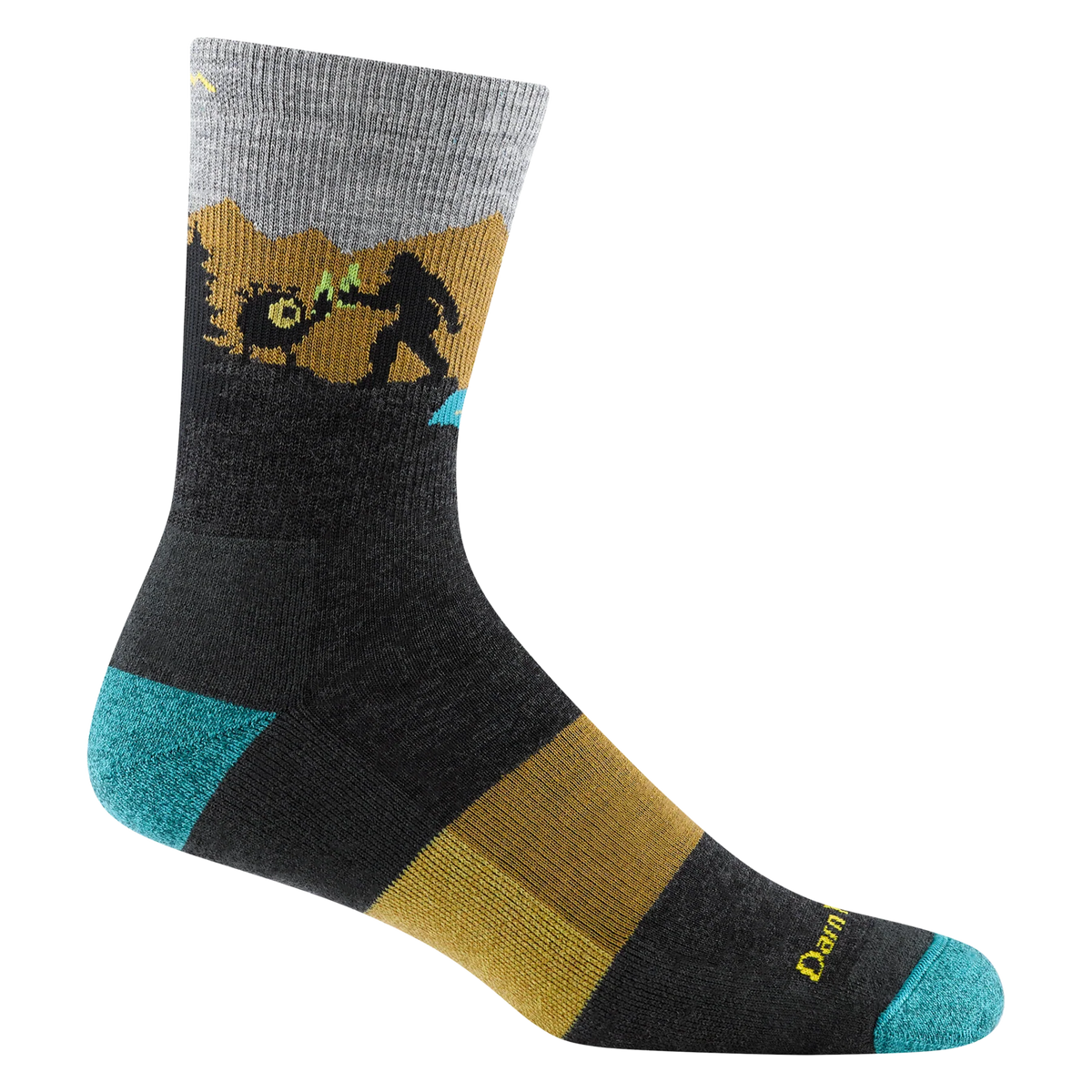 Men&#39;s Close Encounters Micro Crew Cushion Midweight Hiking Sock