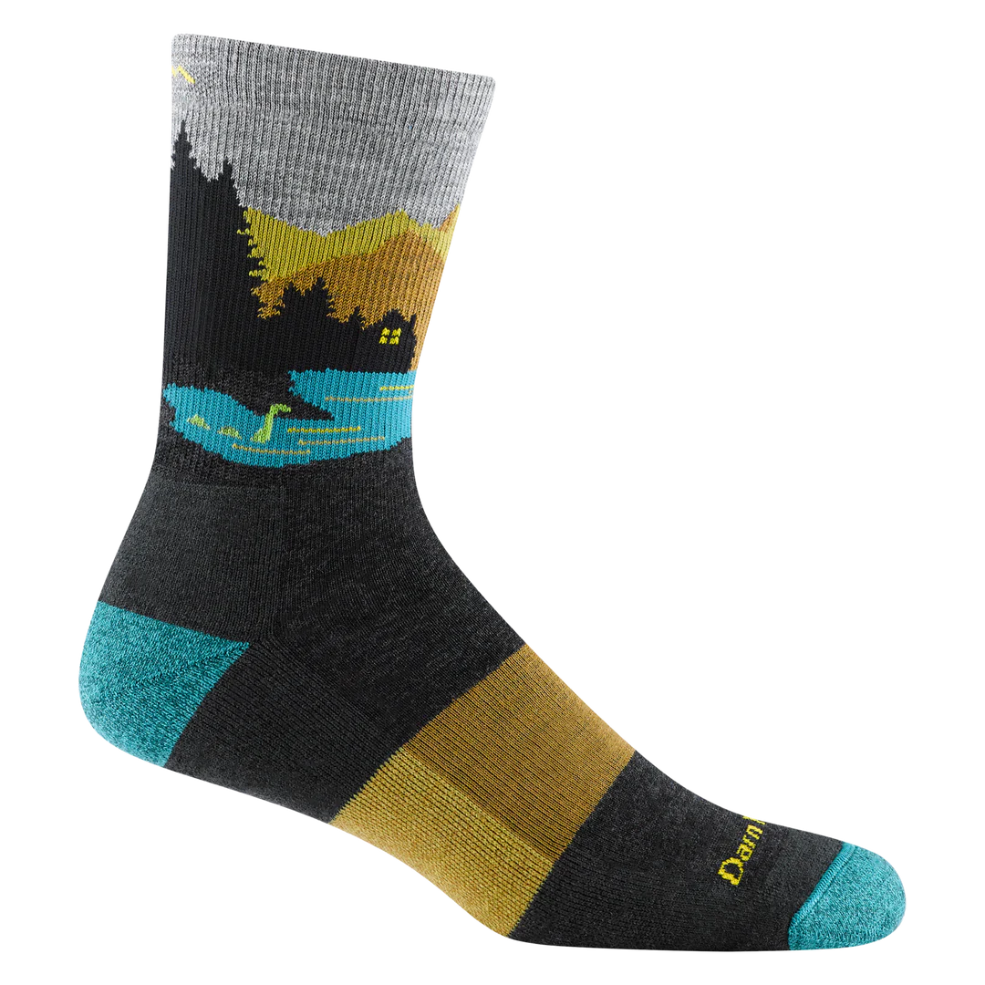 Men&#39;s Close Encounters Micro Crew Cushion Midweight Hiking Sock