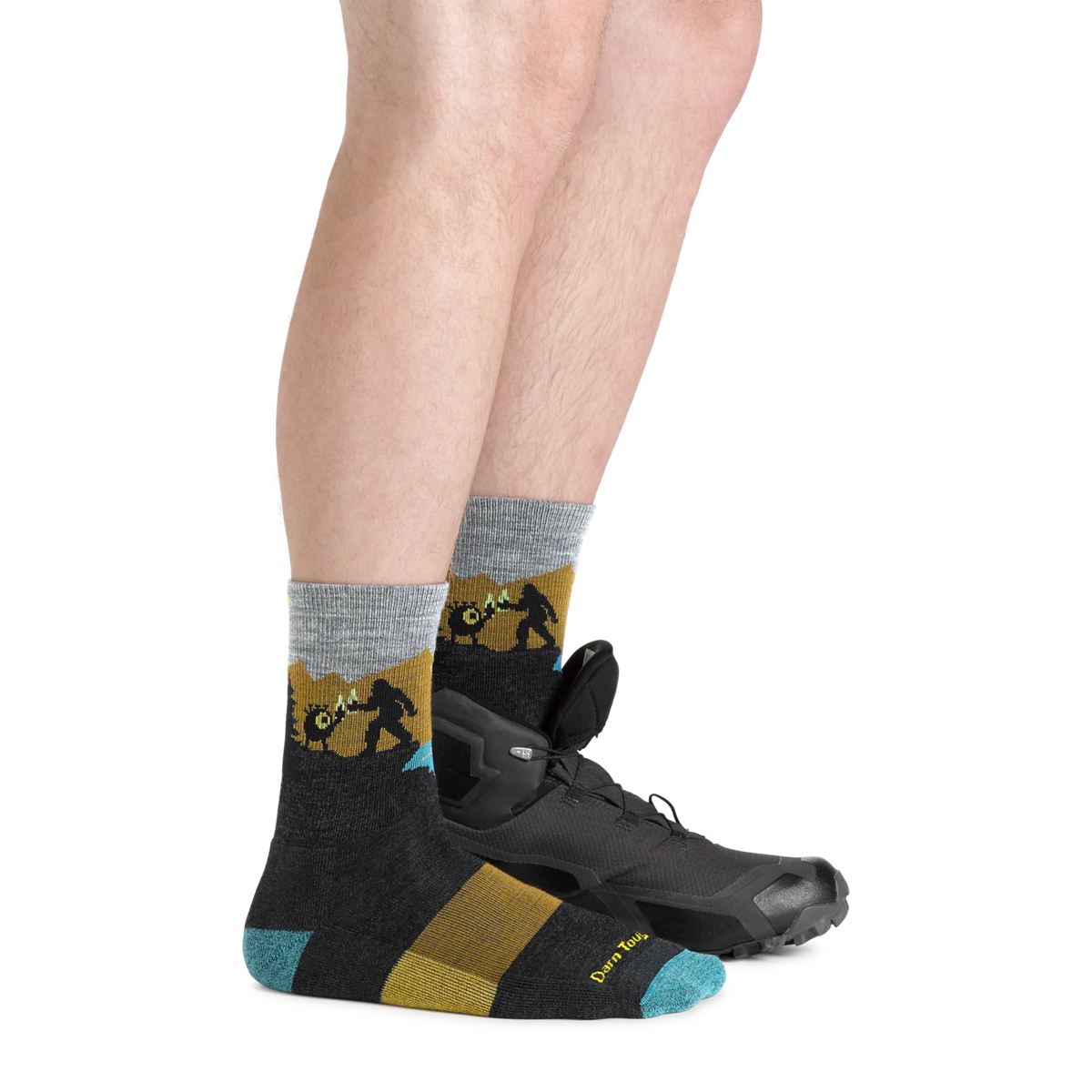 Men&#39;s Close Encounters Micro Crew Cushion Midweight Hiking Sock