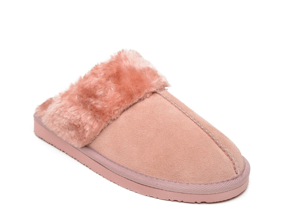 Minnetonka Blush Chesney Slip On Slippers