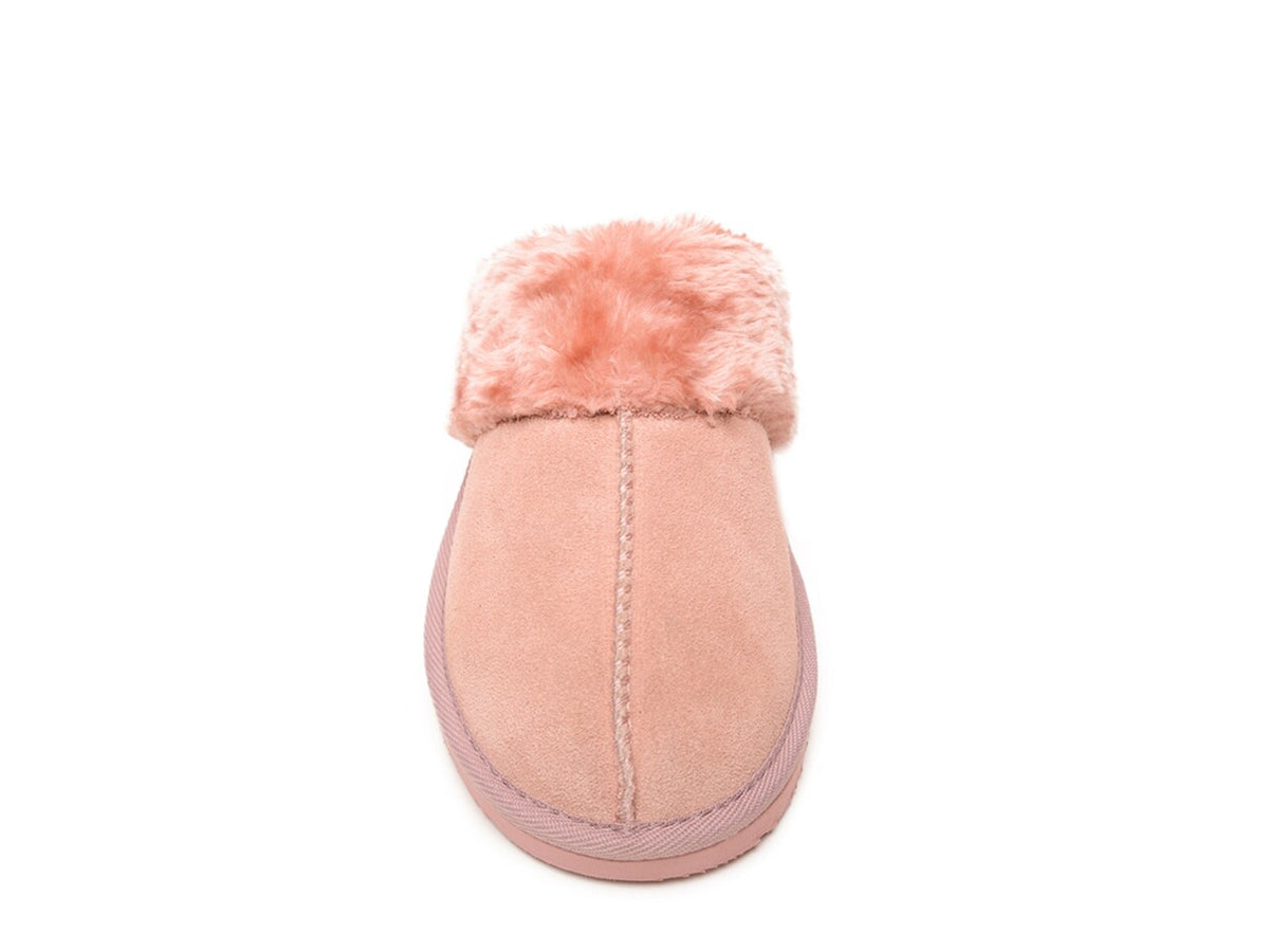 Minnetonka Blush Chesney Slip On Slippers