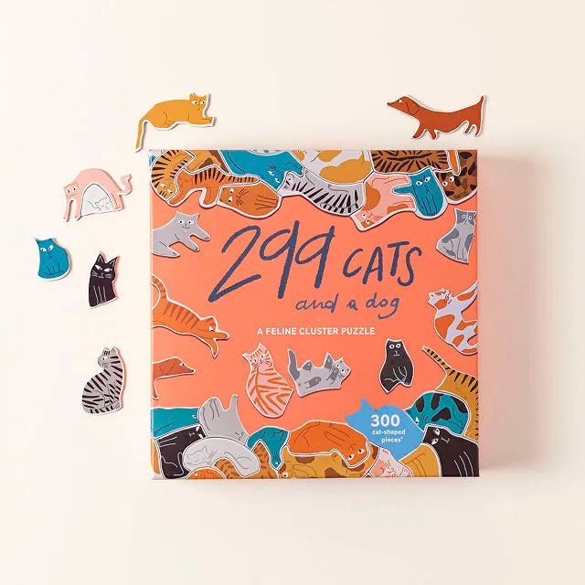 299 Cats and a Dog A Feline Cluster Puzzle