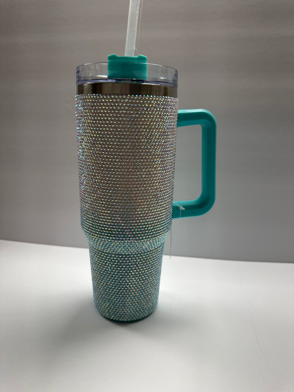 40oz. Ombré glitz tumbler