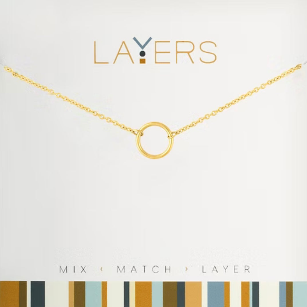 Gold Layers Necklace