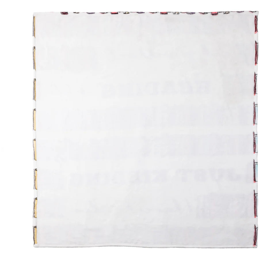 Day Without Reading Plush Blanket