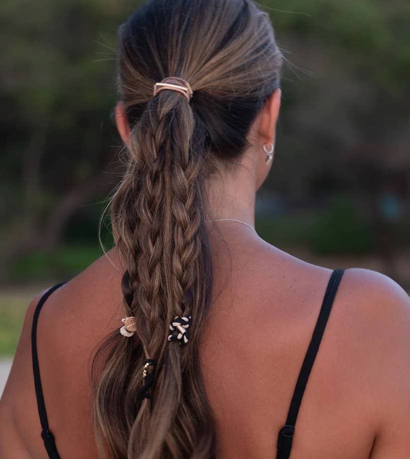 Focus: Hair + Wrist Band