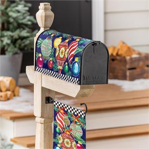 Happy Holidays Mailbox Cover