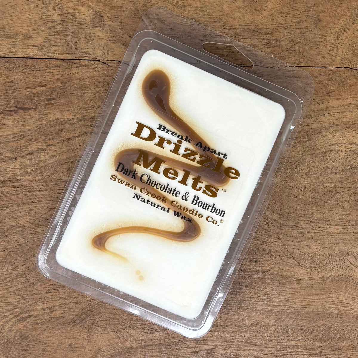 Dark Chocolate &amp; Bourbon Drizzle Wax Melt
