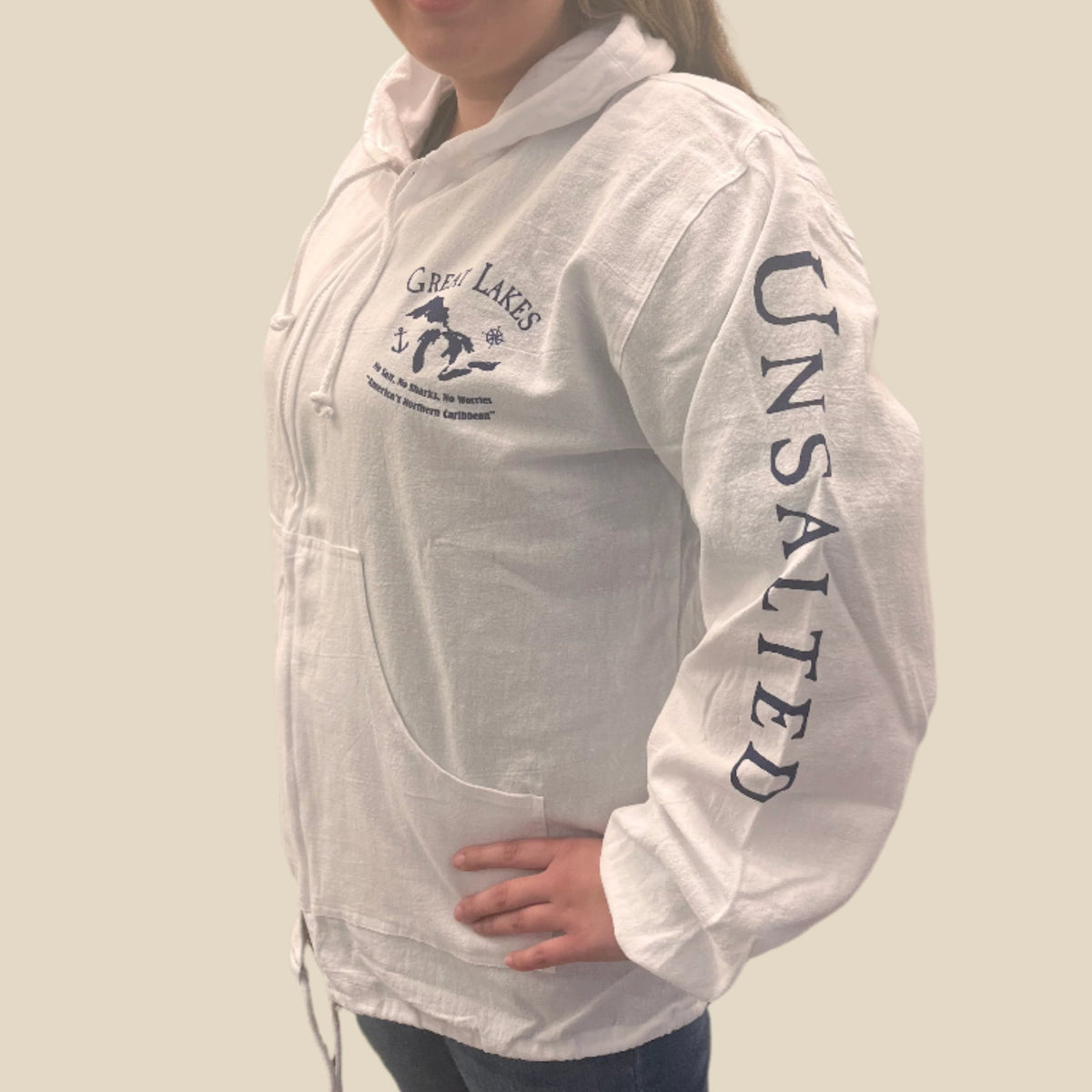 Great Lakes Zip Thin Hoodie