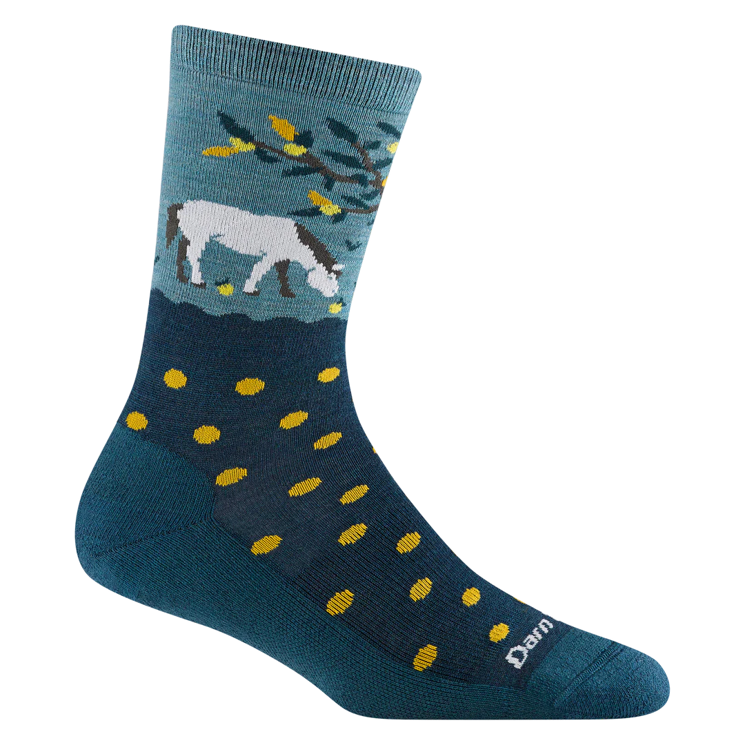 Women&#39;s Wild Life Crew Cushion Lightweight Lifestyle Socks