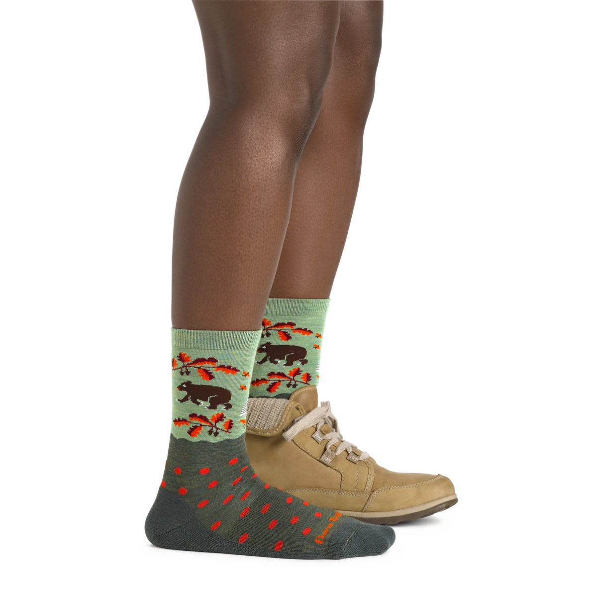 Women&#39;s Wild Life Crew Cushion Lightweight Lifestyle Socks