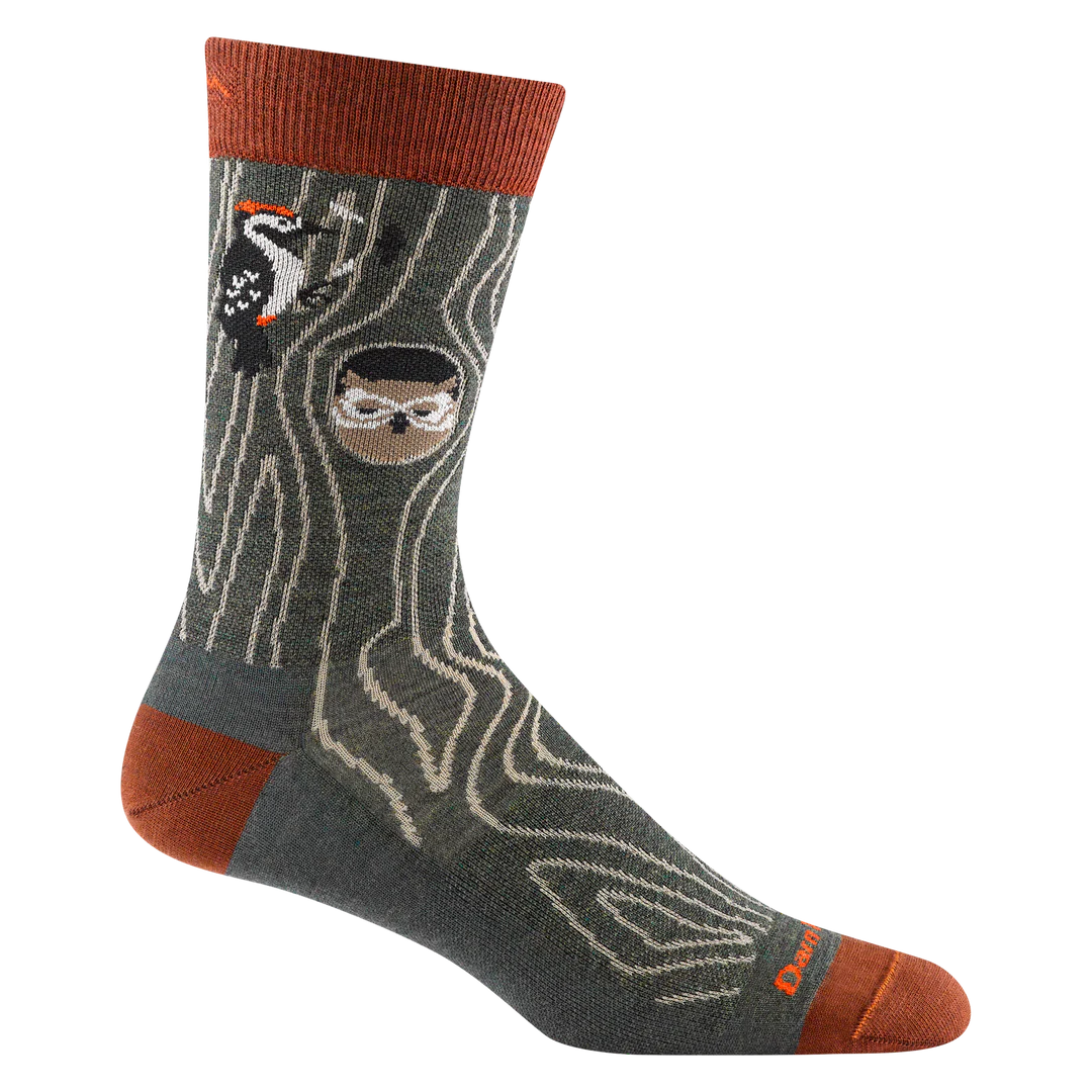 Men&#39;s Woody Crew Lightweight Lifestyle Socks