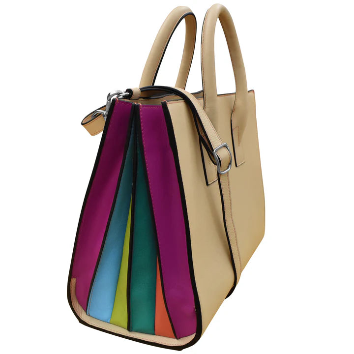 Large Accordion Satchel