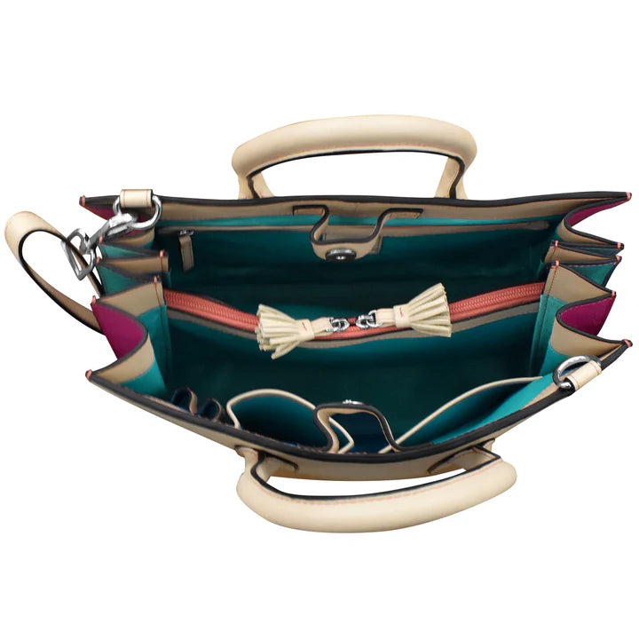 Large Accordion Satchel
