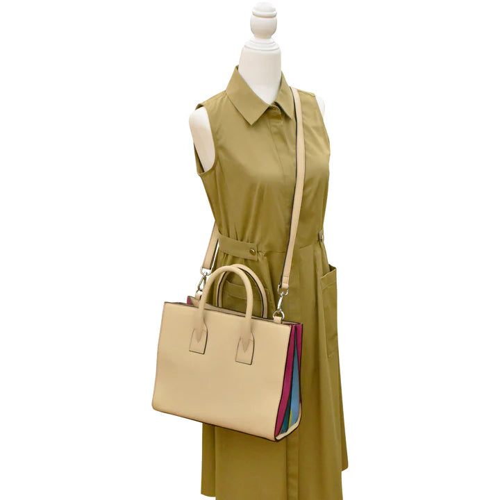 Large Accordion Satchel