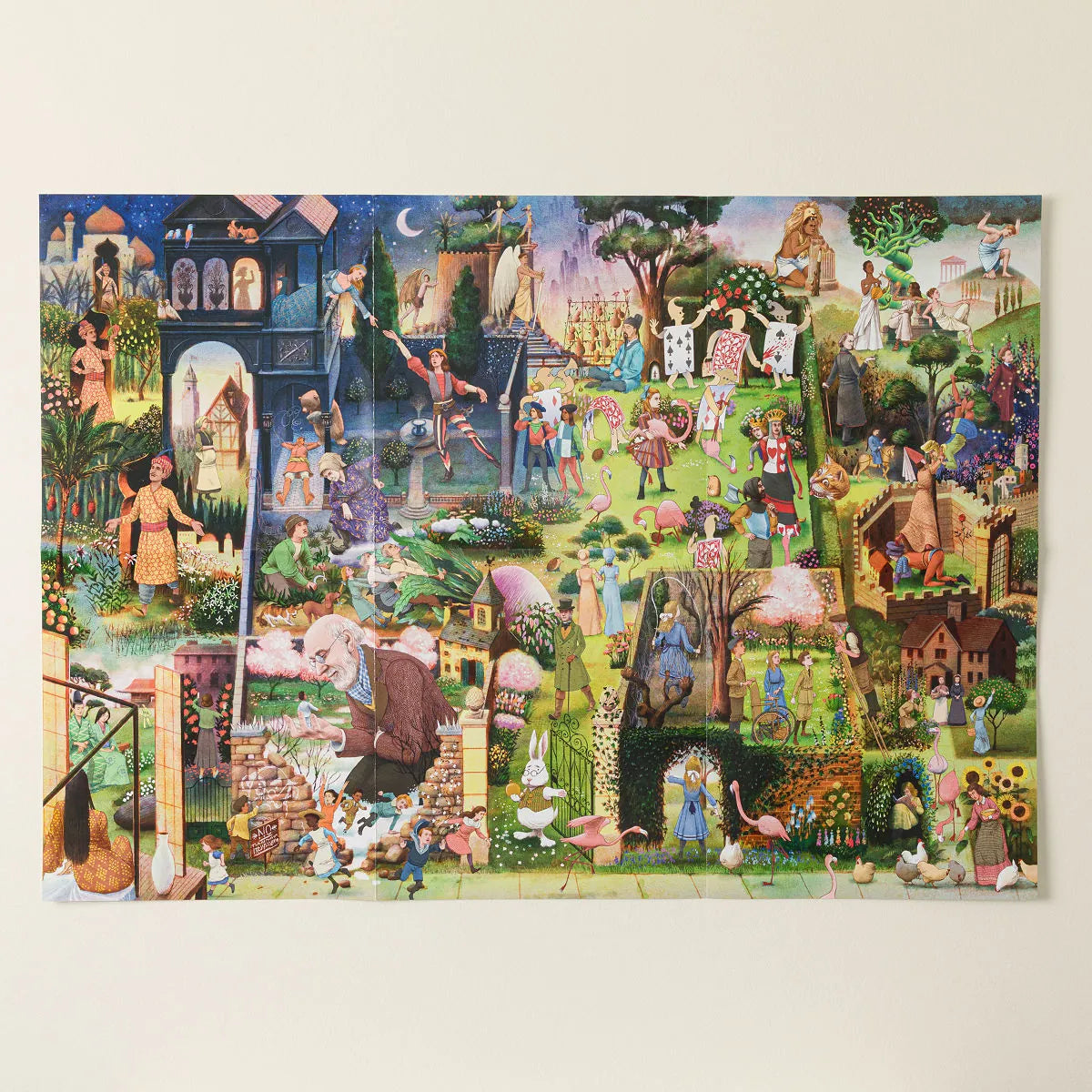 A Book Lover's Garden 1000 Pc Puzzle