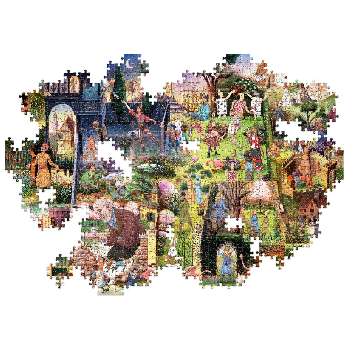 A Book Lover's Garden 1000 Pc Puzzle