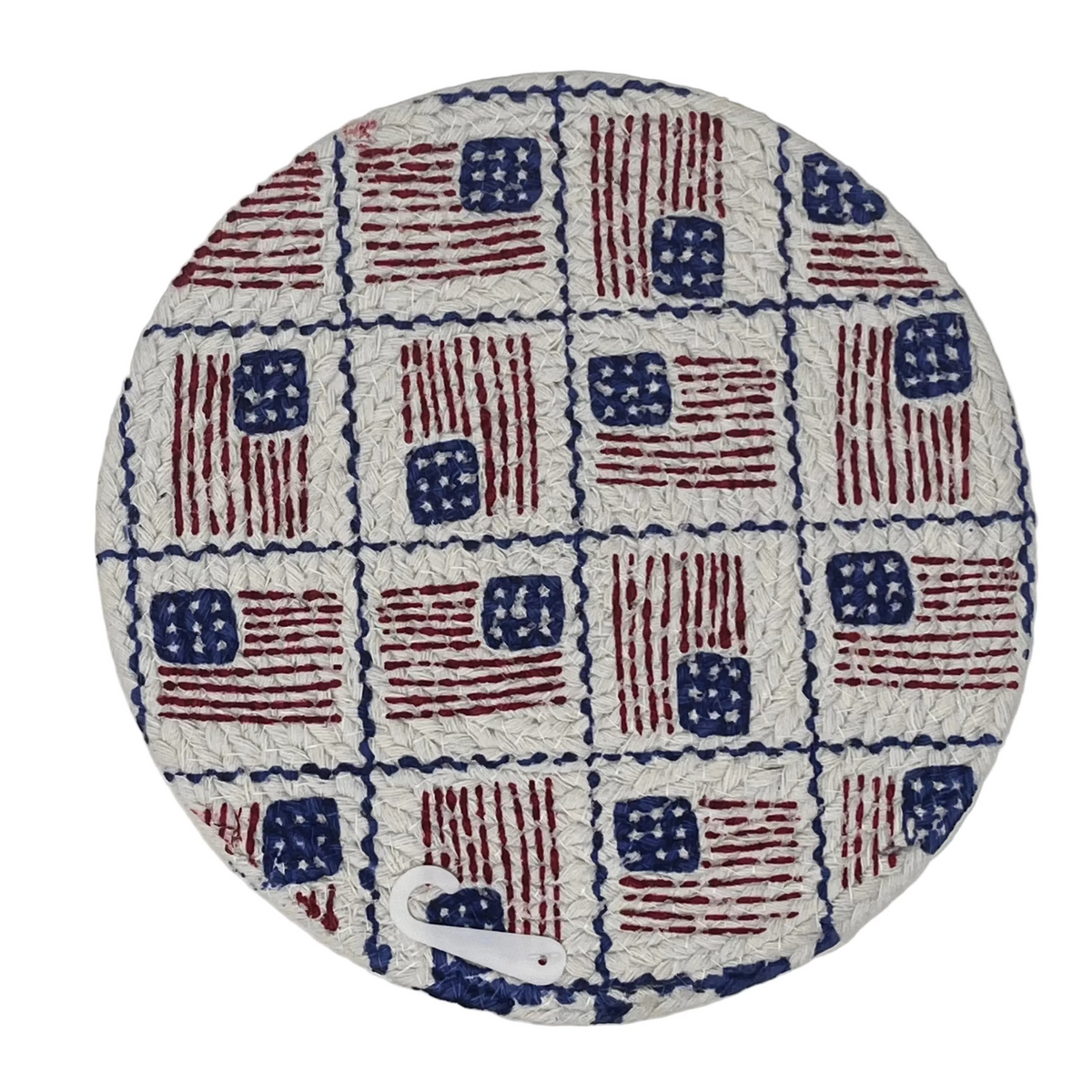 Americana Cotton Trivets 9" Rnd