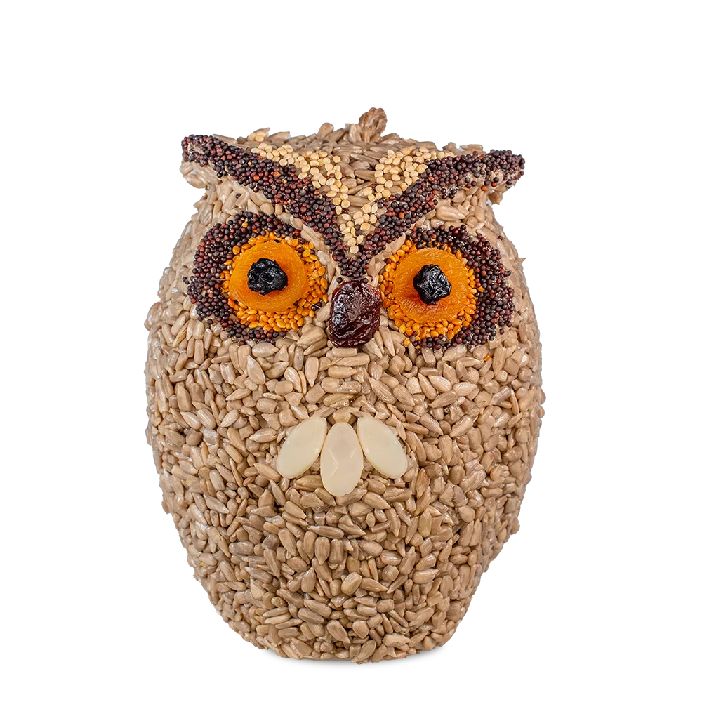 Whoo-lio Owl Birdseed Figure