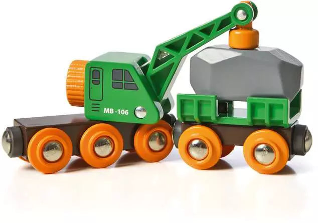 Brio Clever Crane Wagon