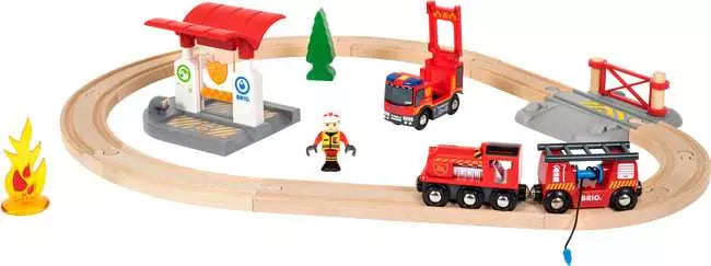 Brio Rescue Fire Fighter Set