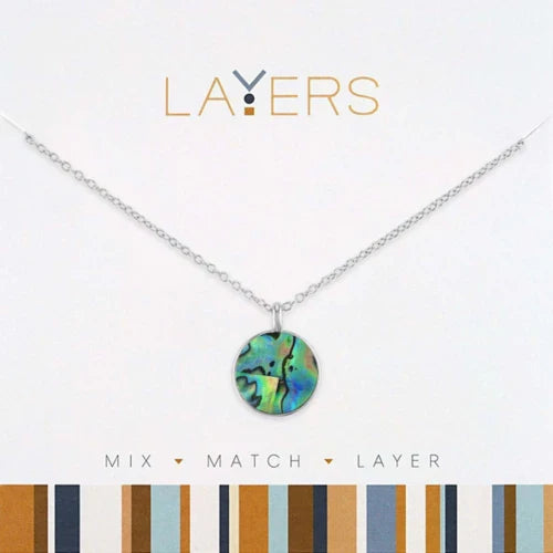 Silver Layers Necklace