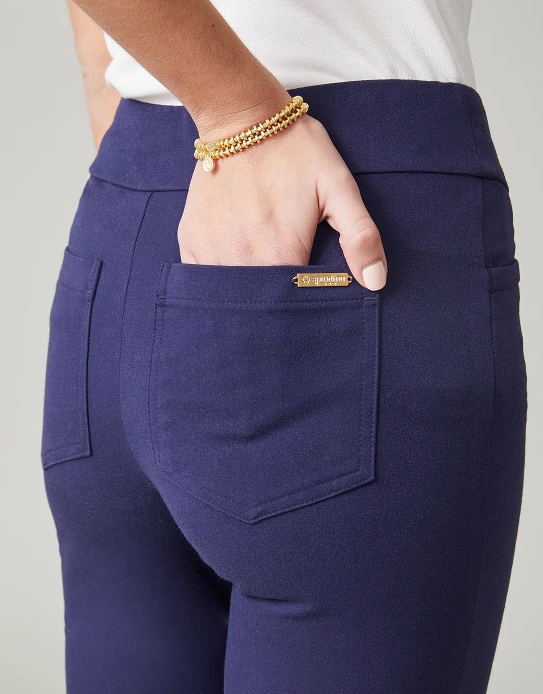 Maren Pull-On Pant Navy