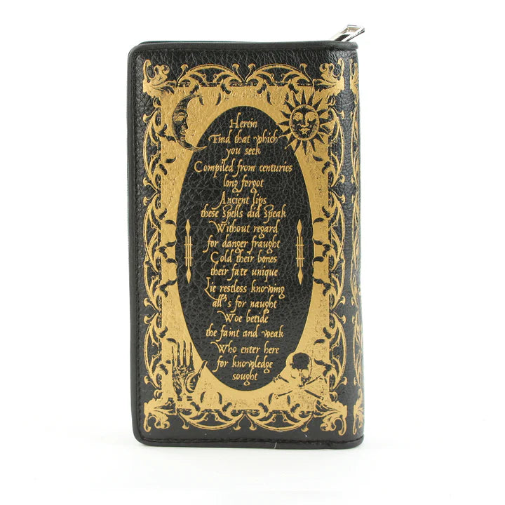Book of Spells Wallet/Wristlet