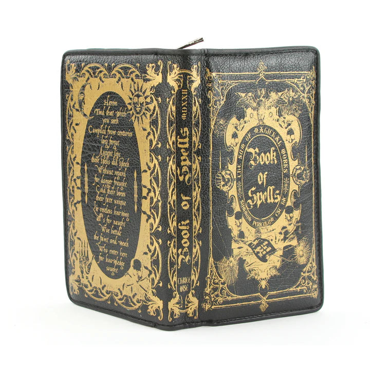 Book of Spells Wallet/Wristlet