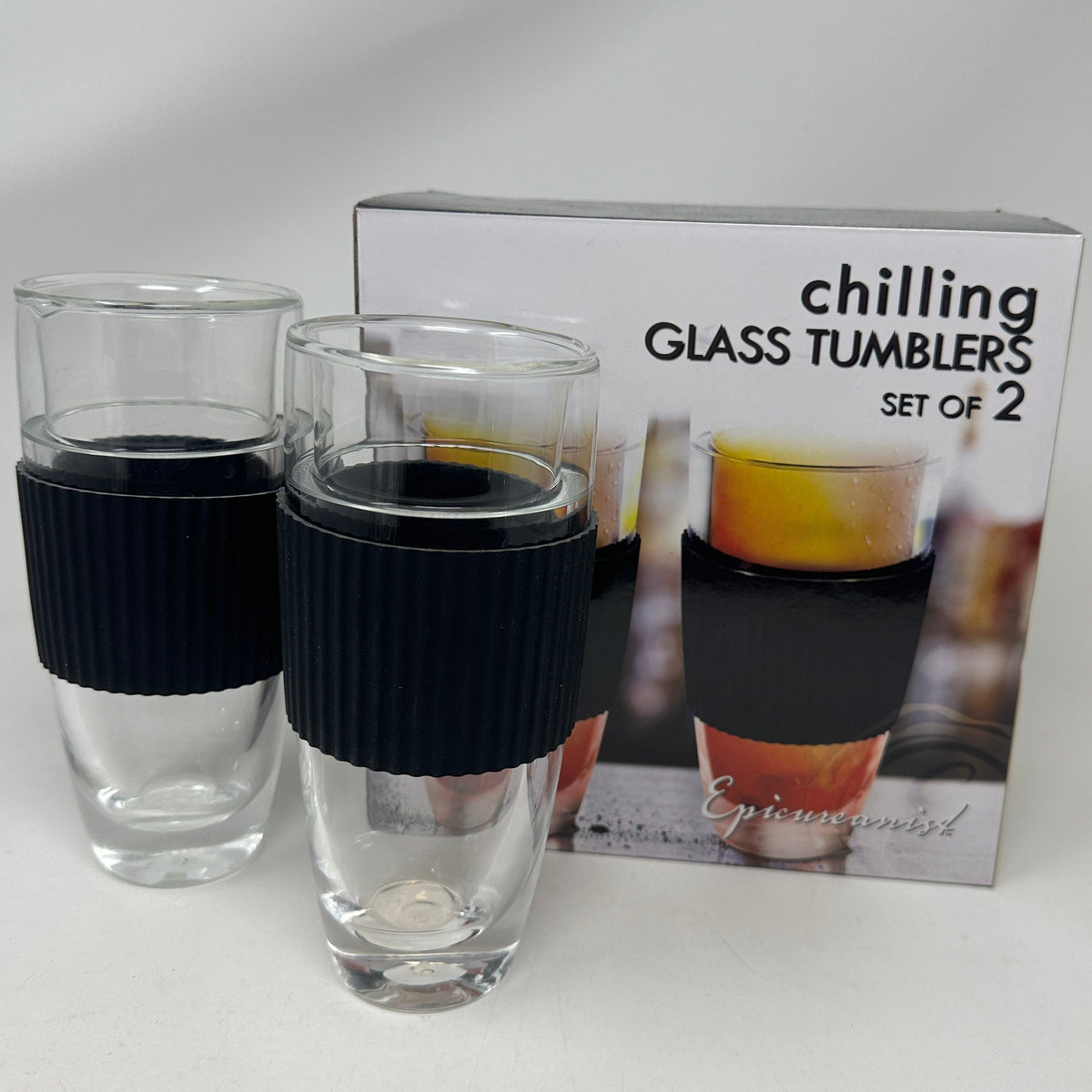 Chilling Glass Tumblers Set of 2