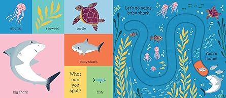 Let&#39;s Go Home, Baby Shark Board Book
