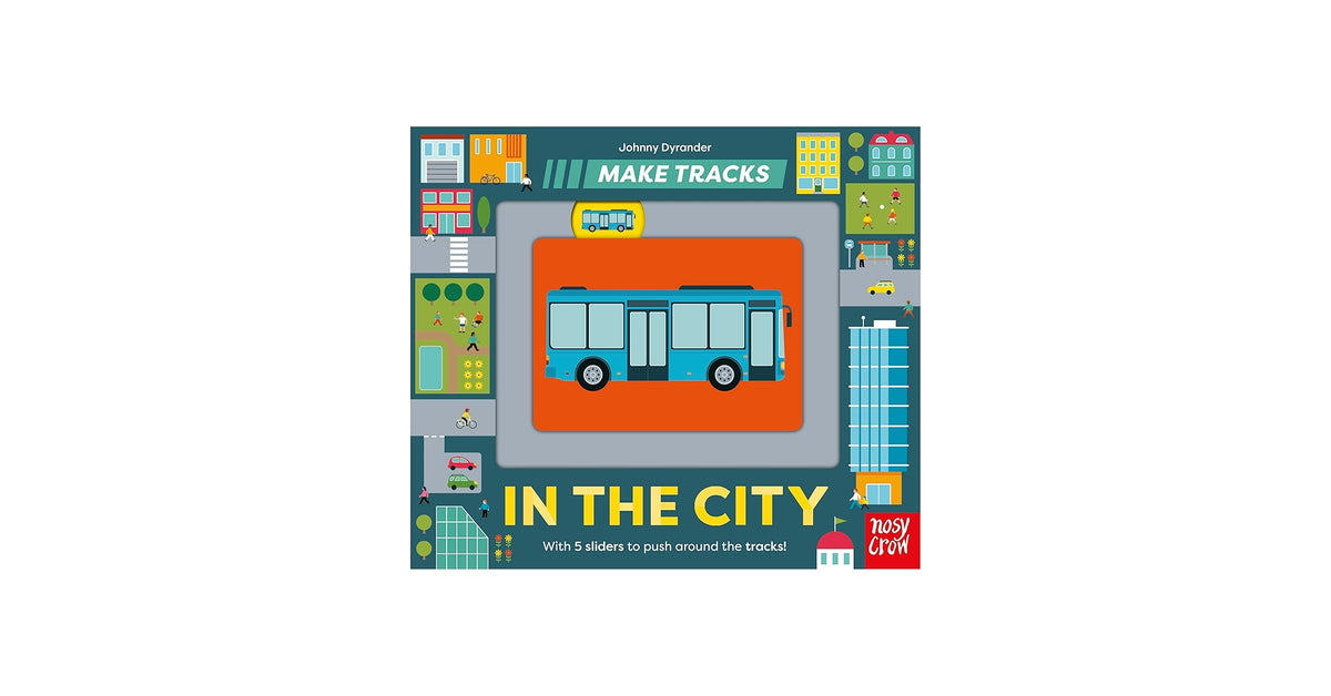 Make Tracks In The City Board Book