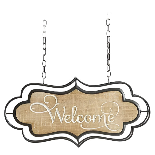 Welcome Double Sided Sign for Arrow Holder