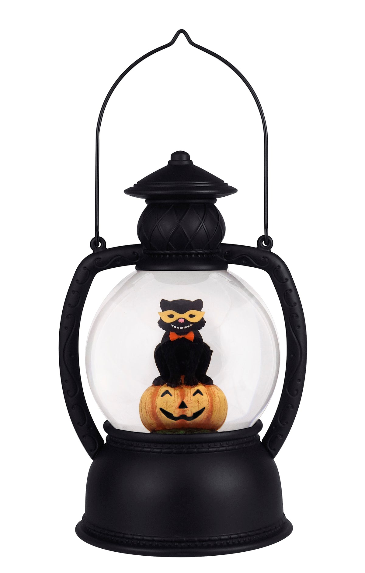 Black Cat Glitter Lantern