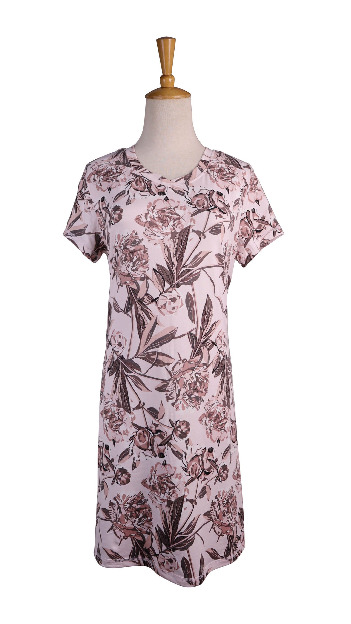 Dusty Rose Floral Mirabeau Sleep Dress