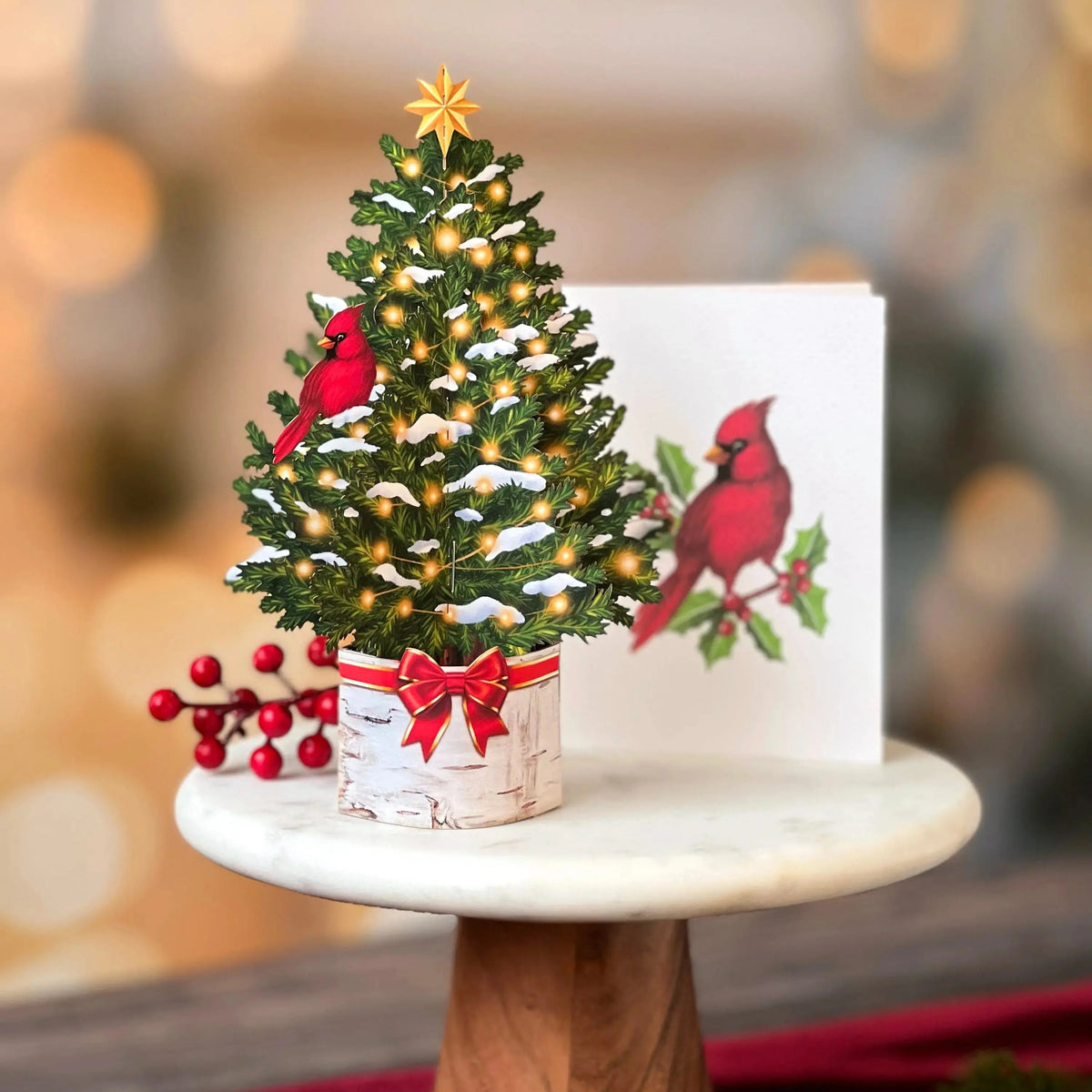 Mini Christmas Pop-Up Greeting Card