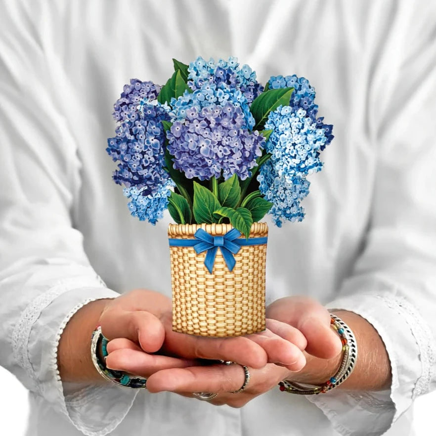 FreshCut Flowers Mini Pop-Up Greeting Card