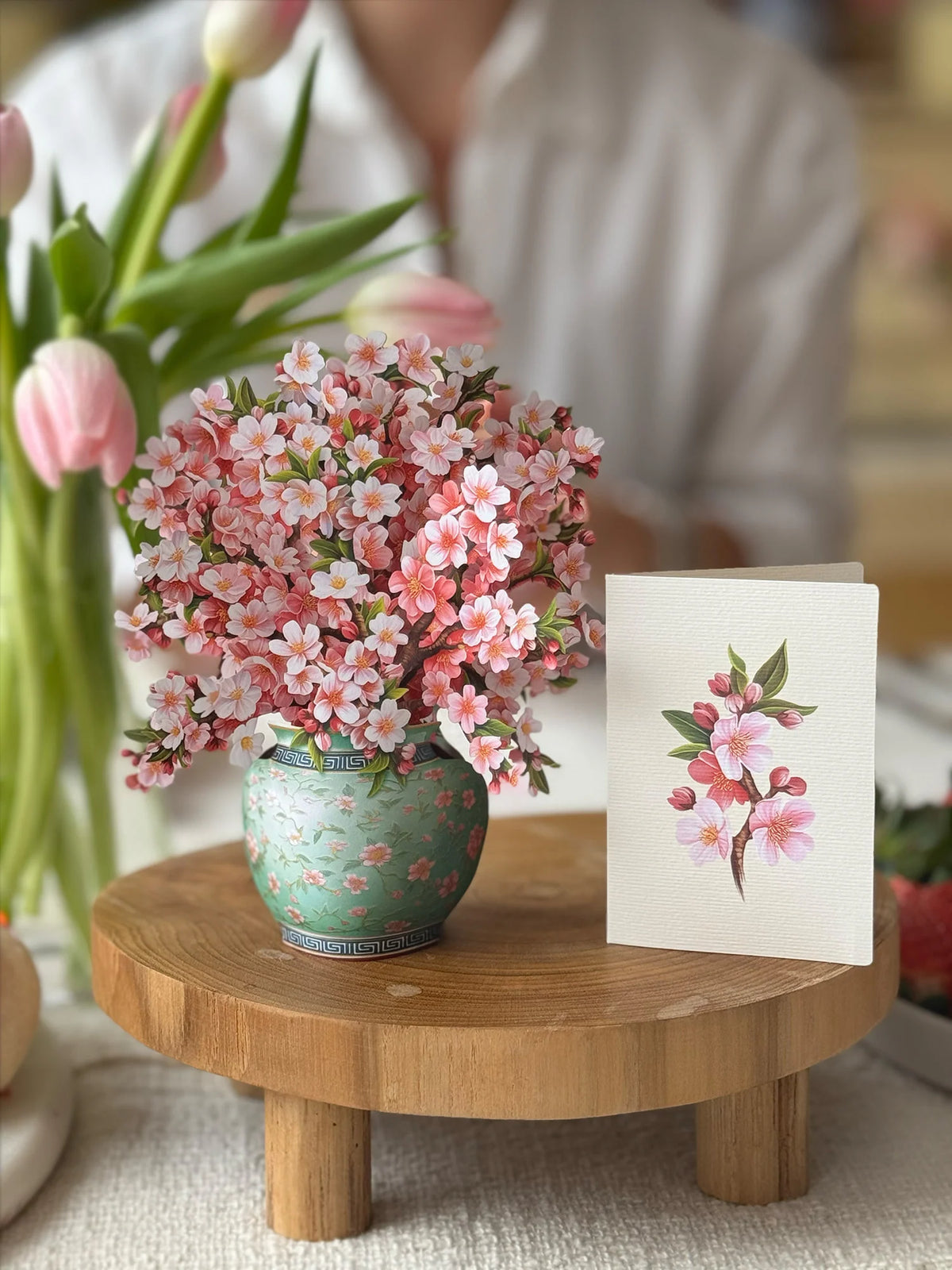Pop-Up Greeting Card FreshCut Flowers