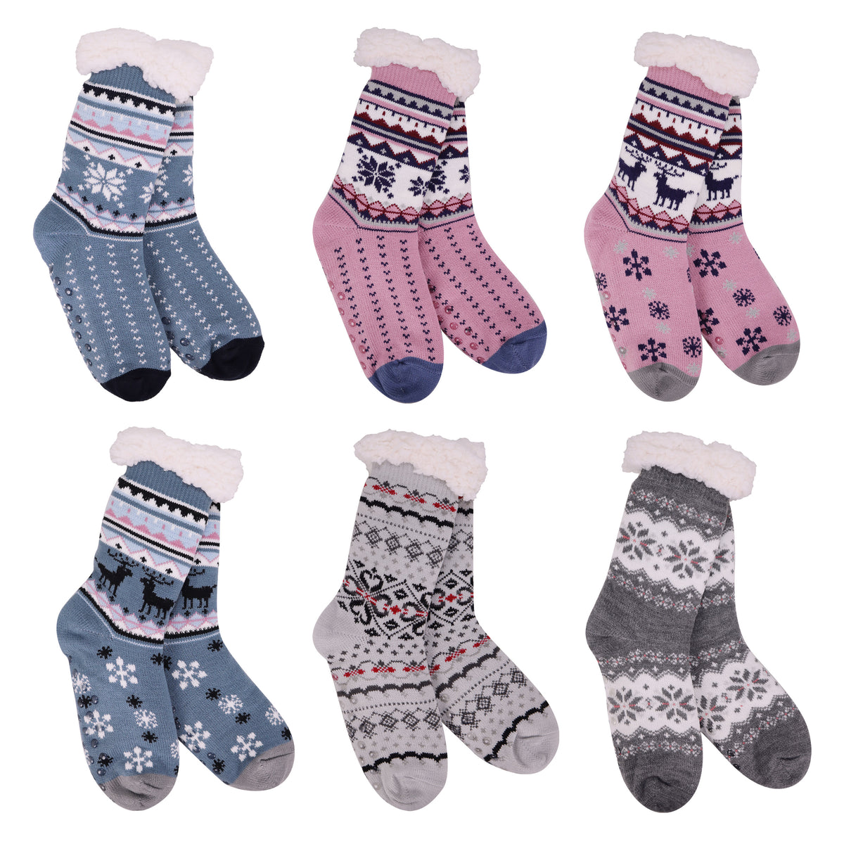 Skyline Cottage Thermal Slipper Socks