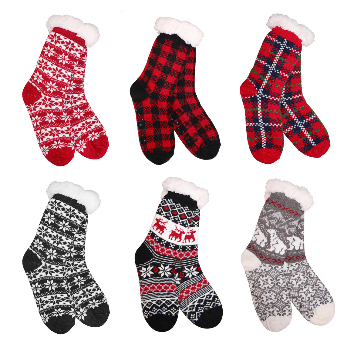 Fireside Cabin Thermal Slipper Socks