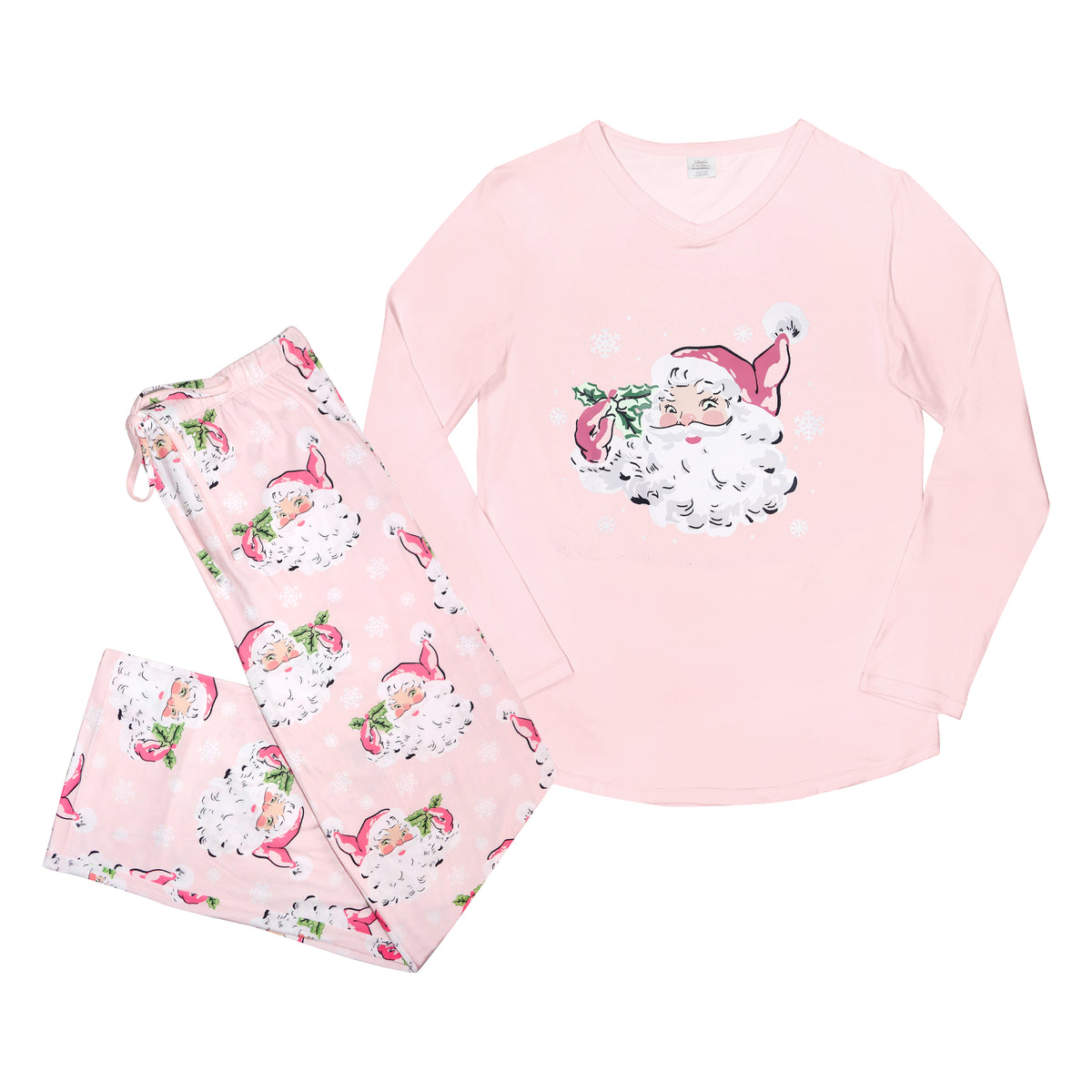 Vintage Blush St. Nick LS Loungewear