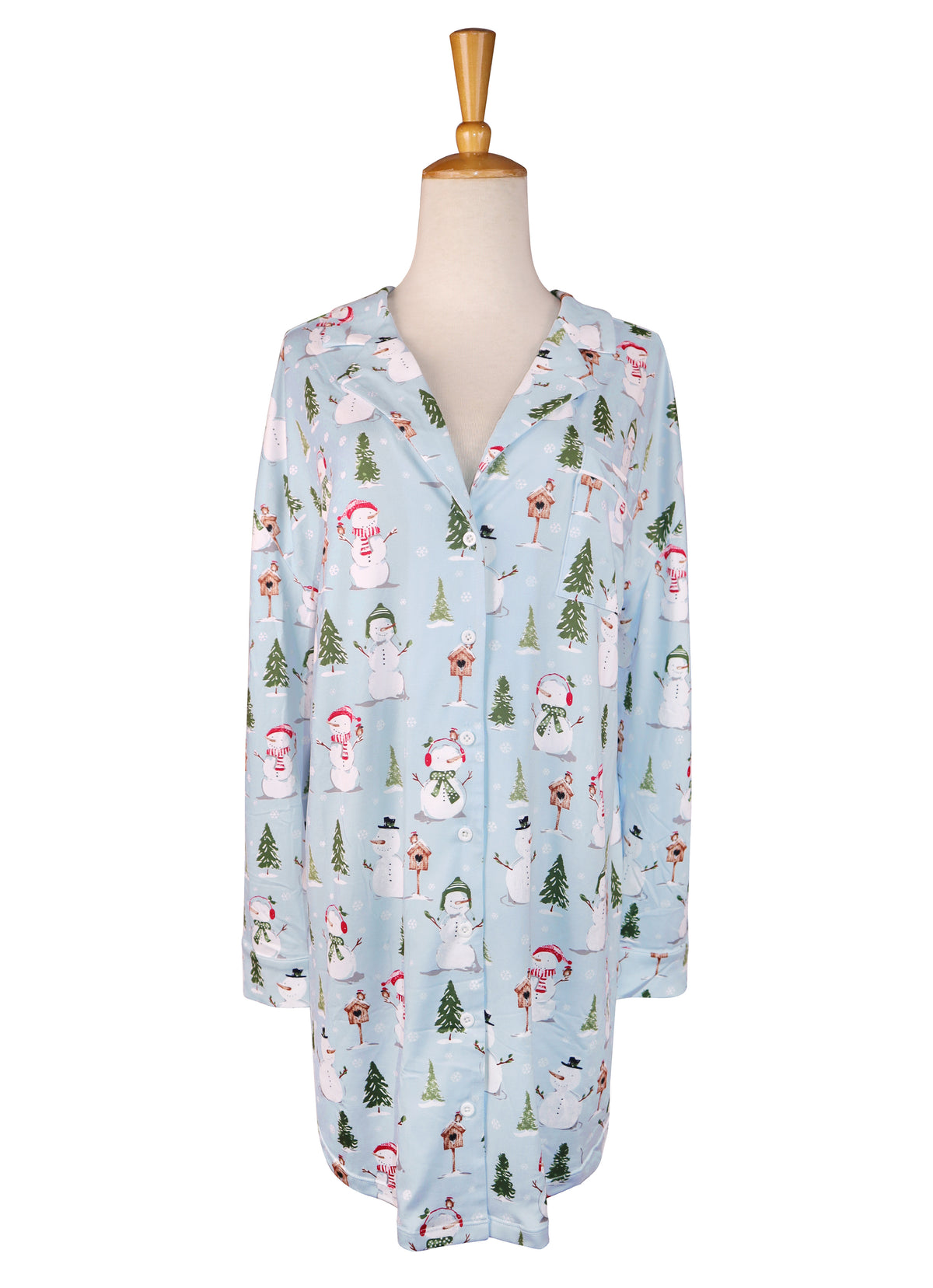 Winter Wonderland LS Sleep Dress