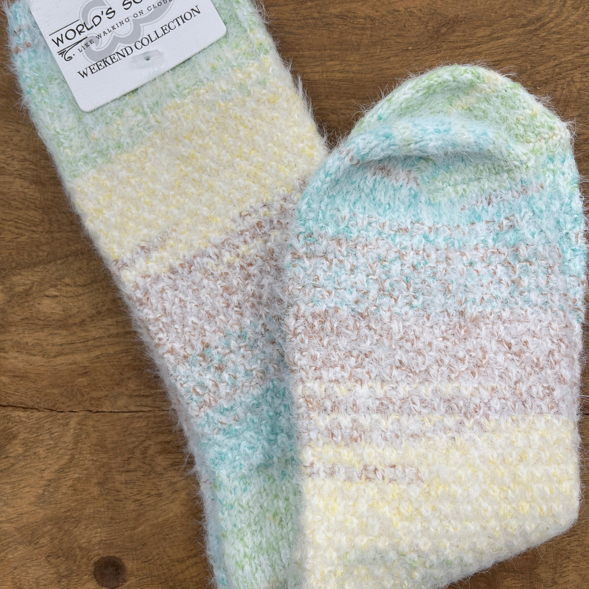 Weekend Collection Blue Raspberry Socks
