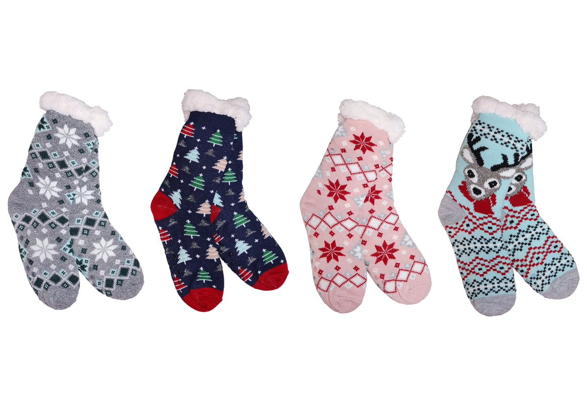 Cozy Winter Wonders Thermal Slipper Socks